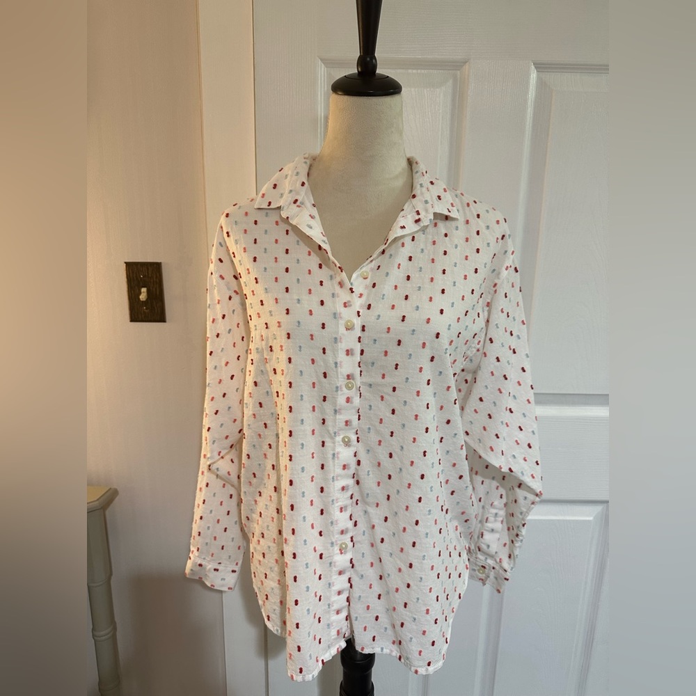Loft 3/4 oversized blouse